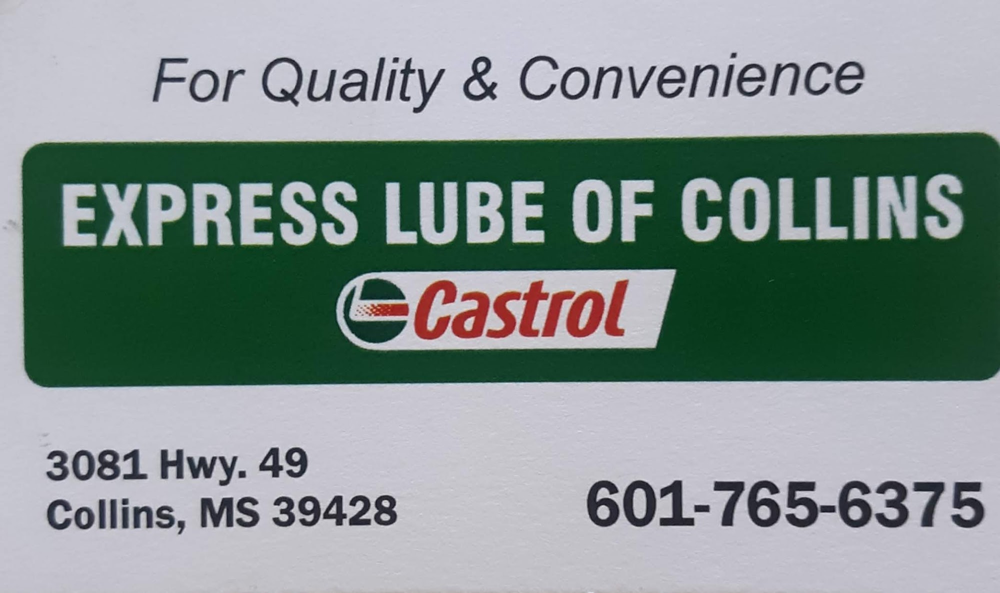 Express Lube of Collins