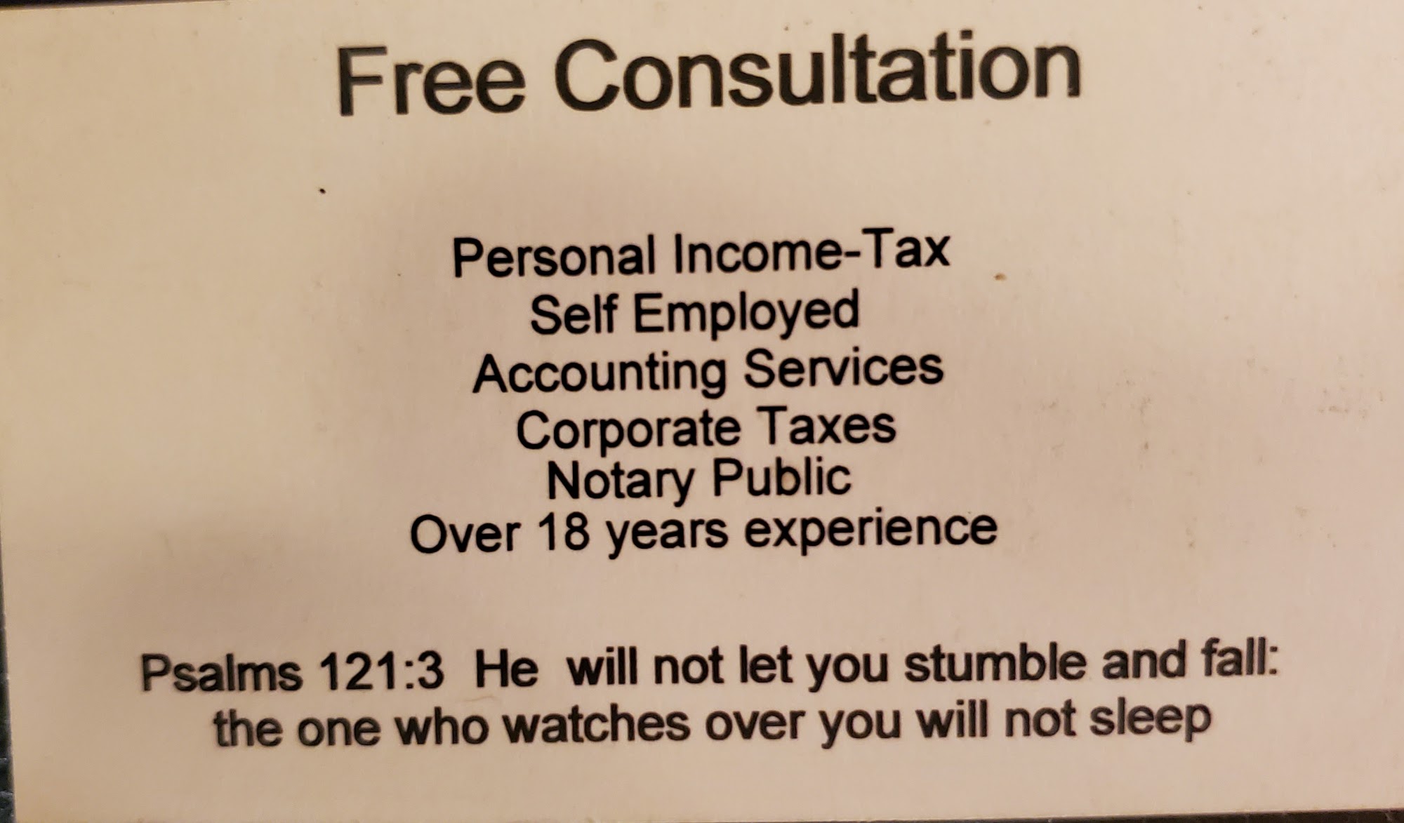 NC Tax Services