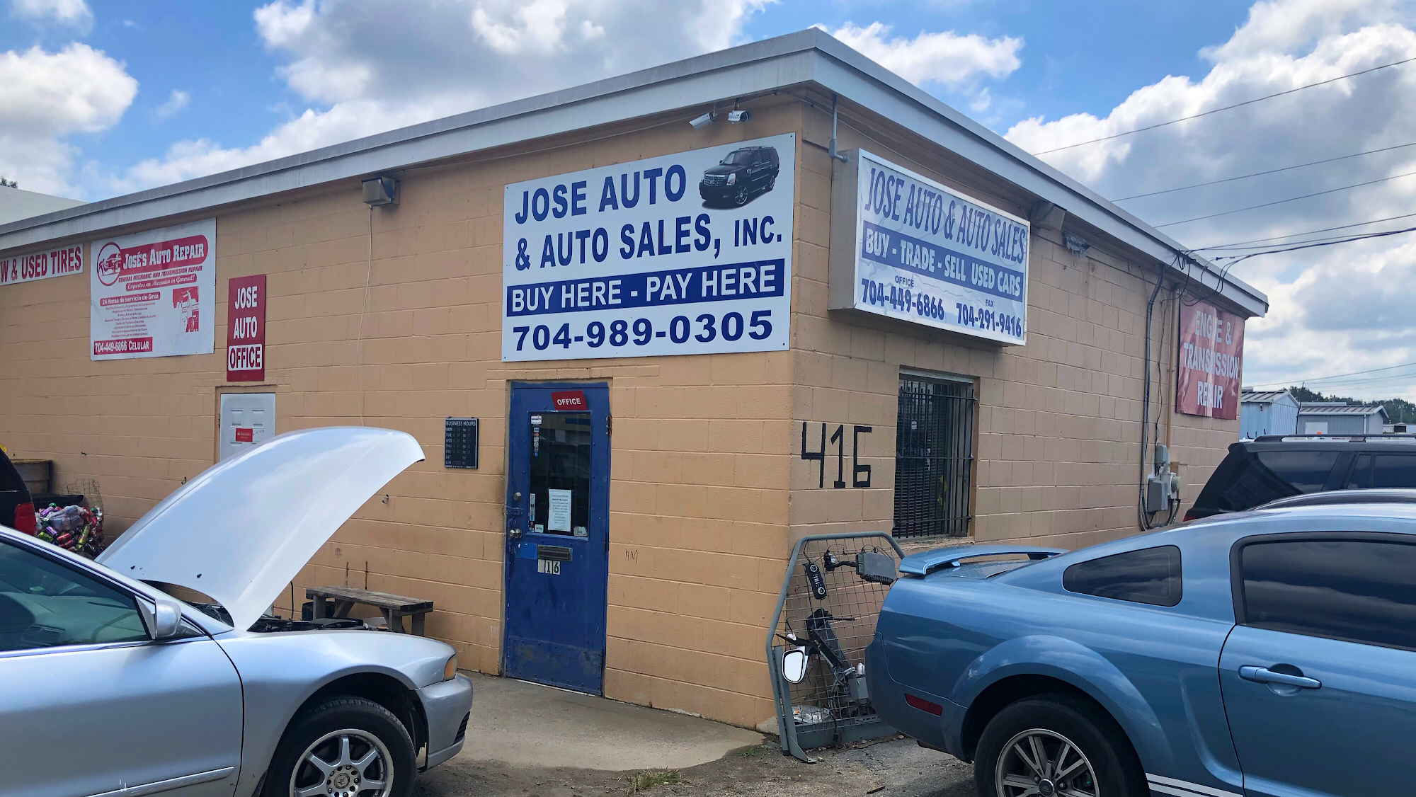 Jose Auto and Auto Sales Inc.