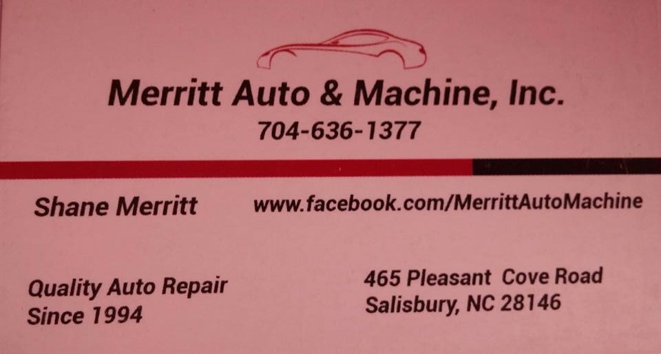 Merritt's Auto & Machine Inc