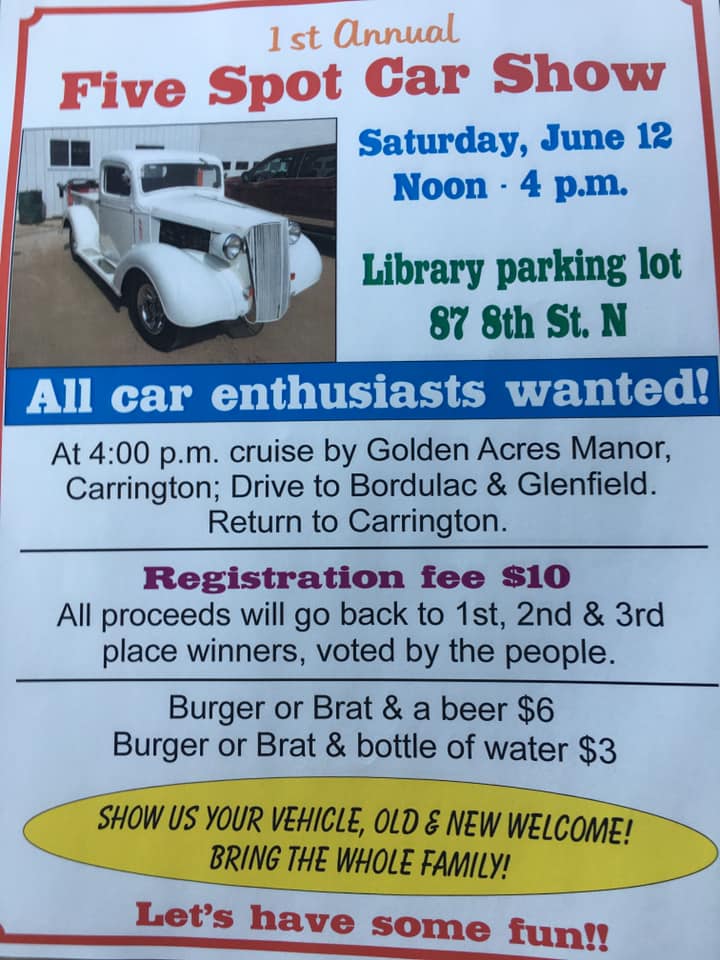 Fetch's Five Spot Menu