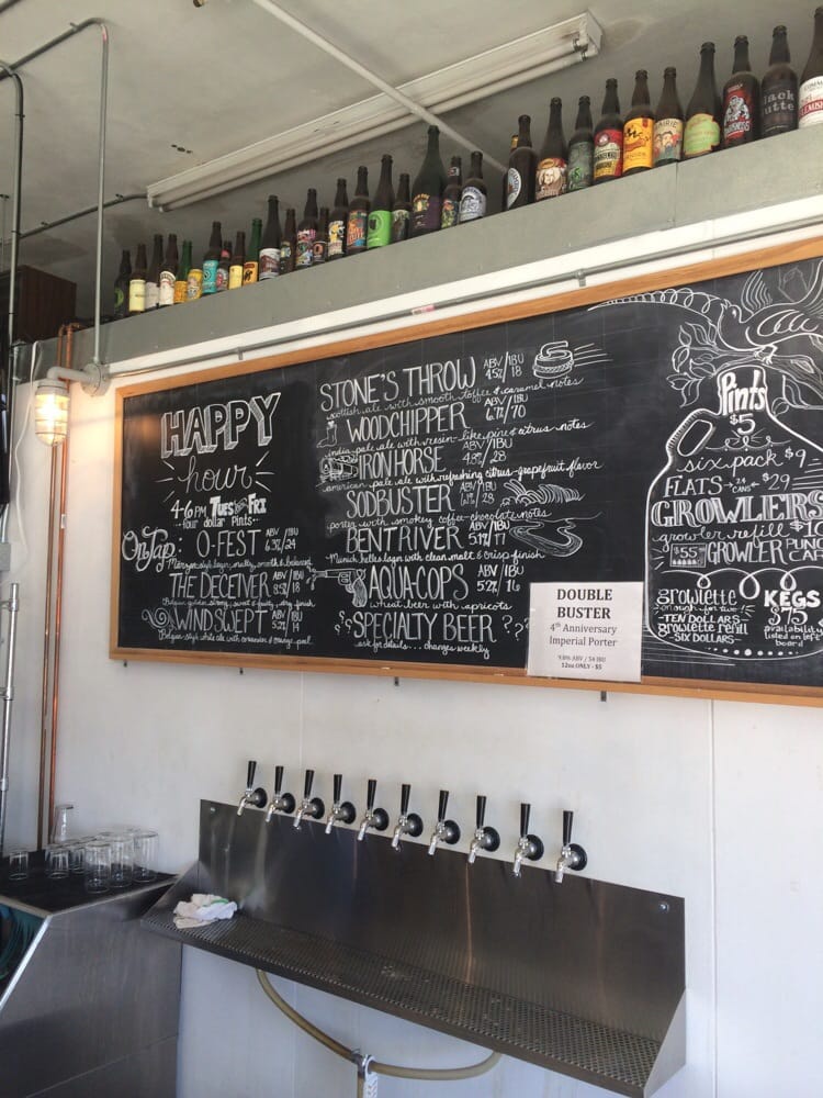 Fargo Brewing Company Menu