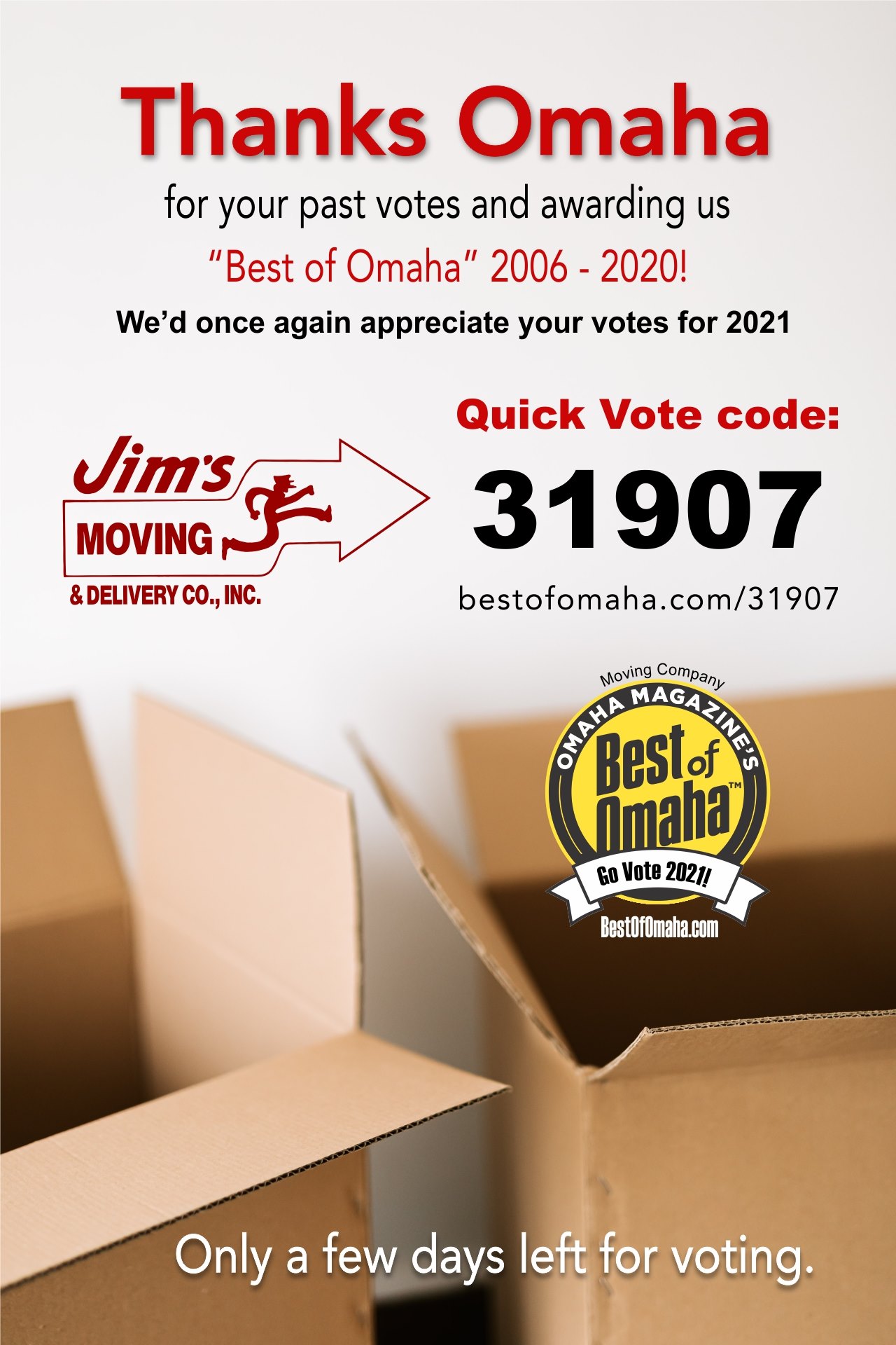 Jim's Moving & Delivery Co Inc