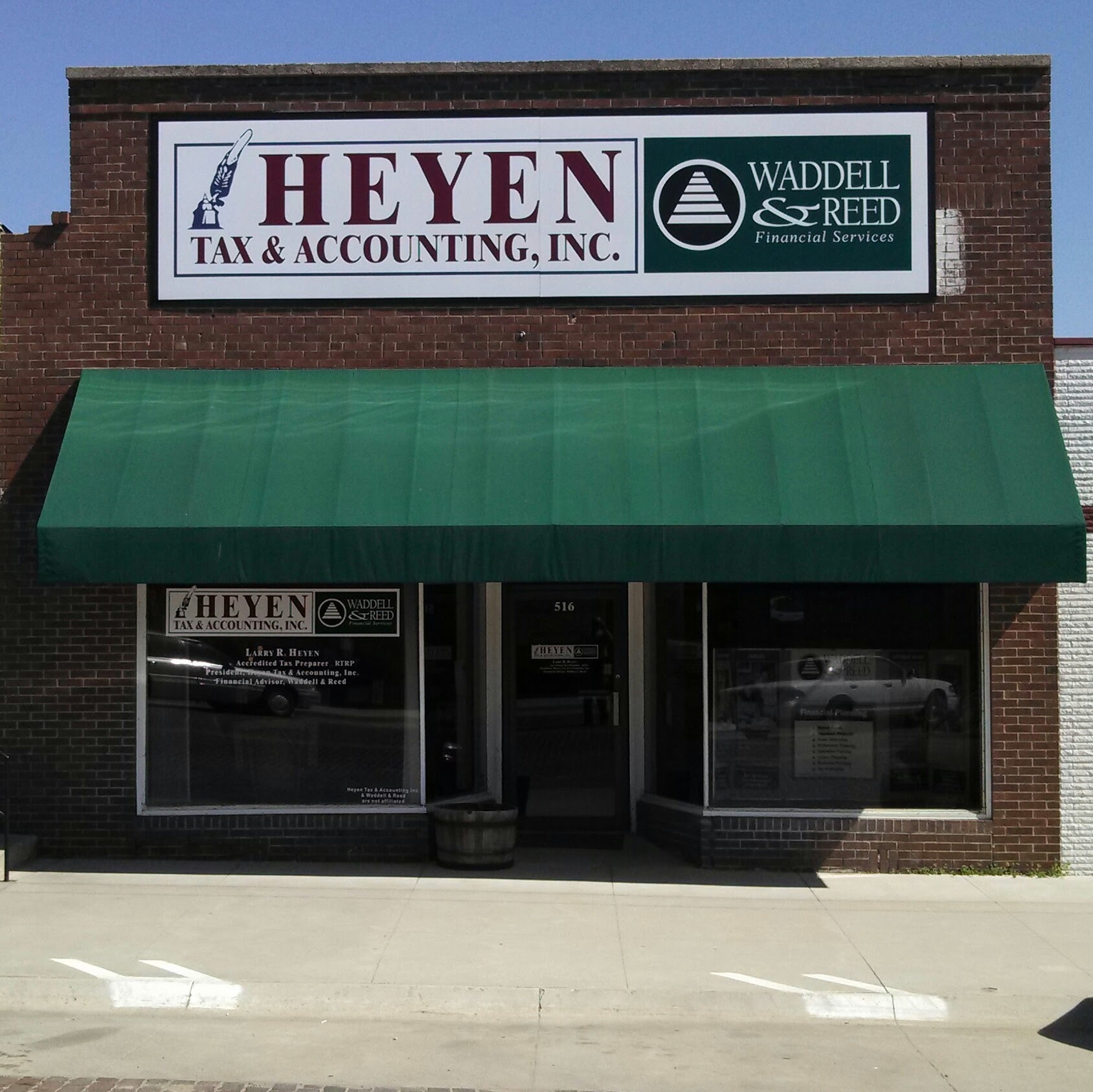 Heyen Tax & Accounting Inc 516 1st St, Milford Nebraska 68405
