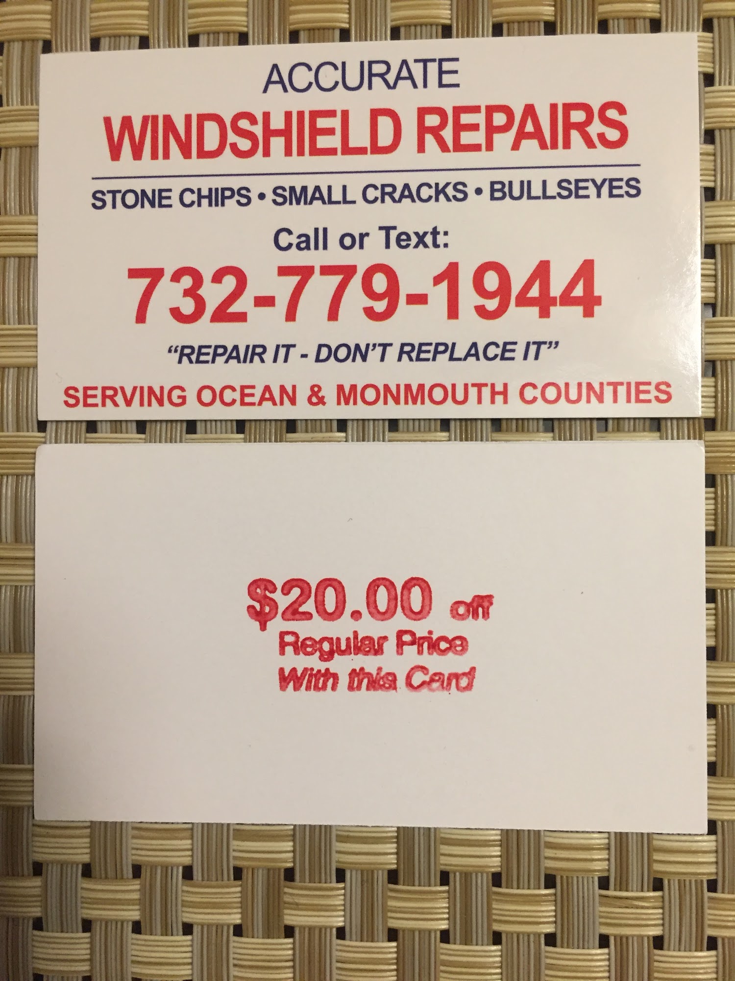On the Spot Windshield Repair