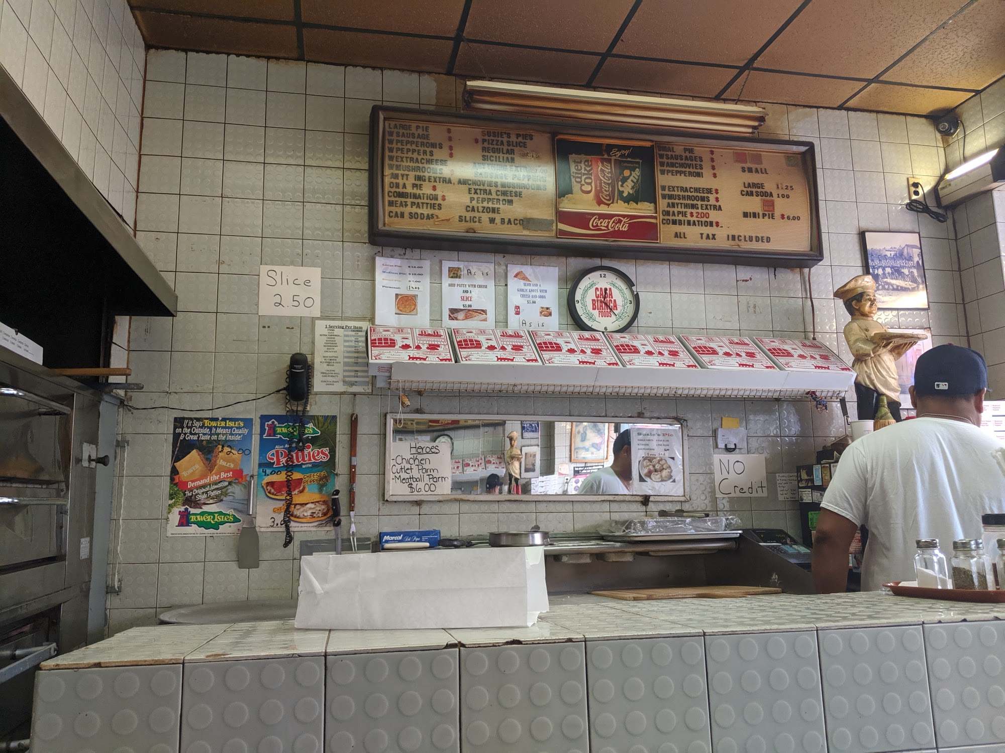 Susie's Pies Pizzeria Menu