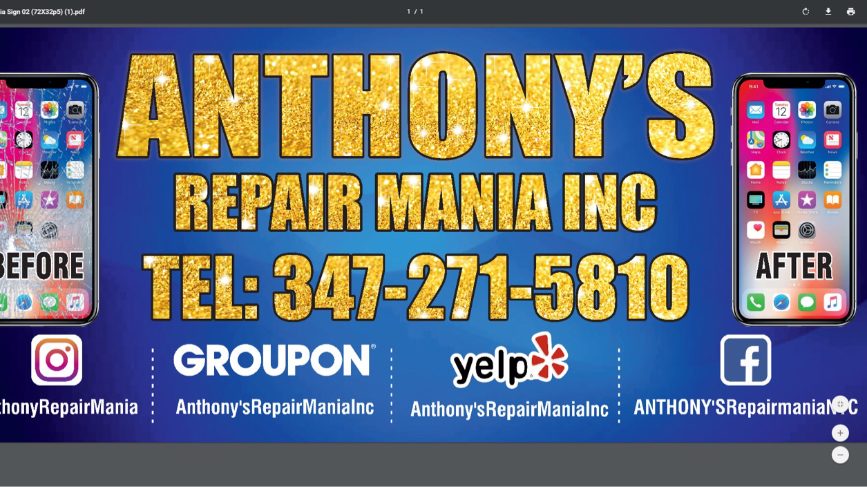 Anthony's Repair Mania