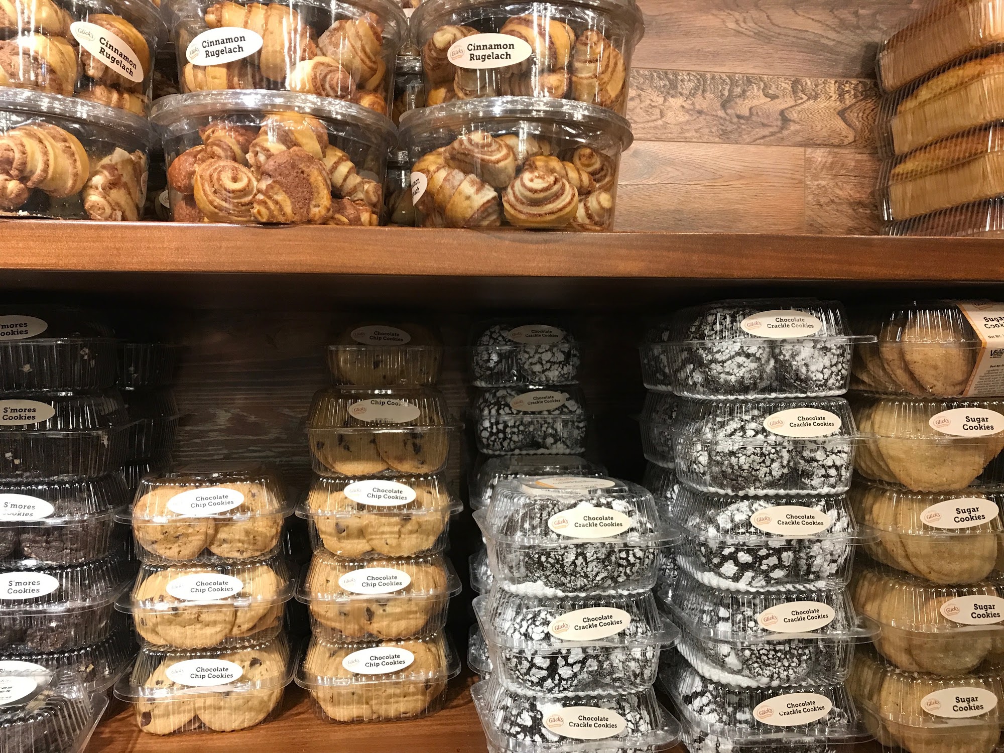 GLICKS BAKEHOUSE Menu