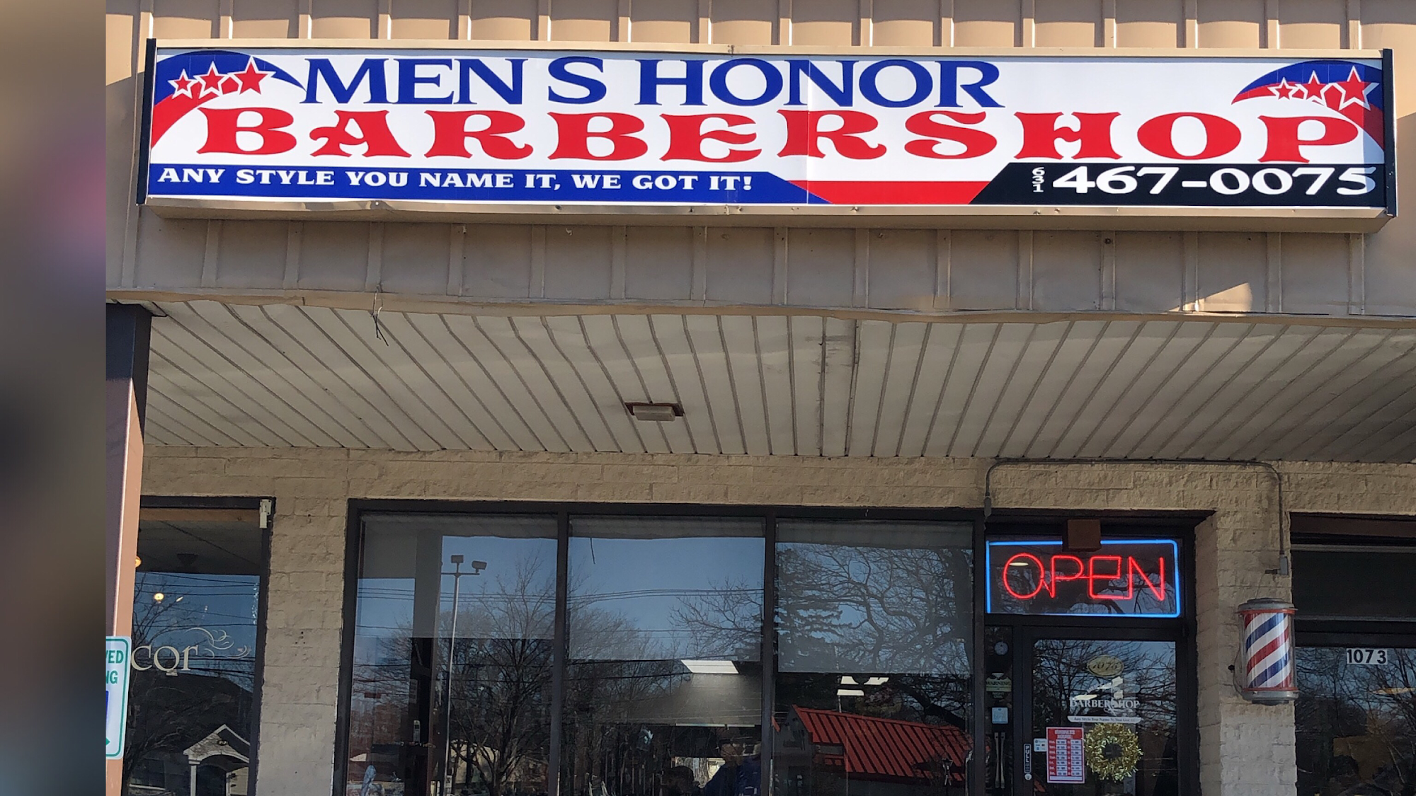 Mens Honor Barbershop