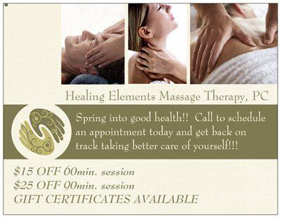 Healing Elements Massage Therapy, PC 333 Glen Head Rd, Old Brookville New York 11545