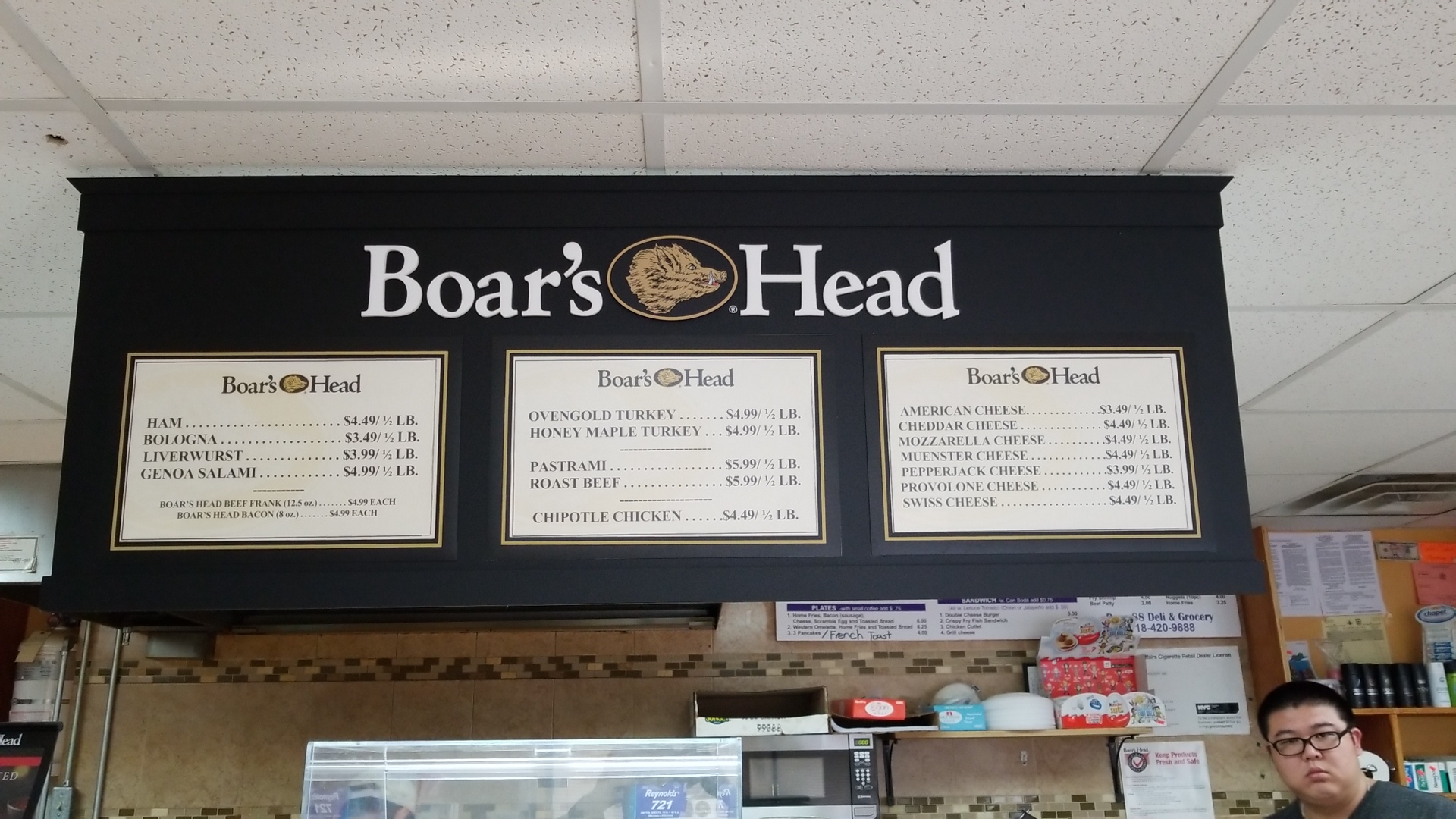 Rosebank Deli Menu