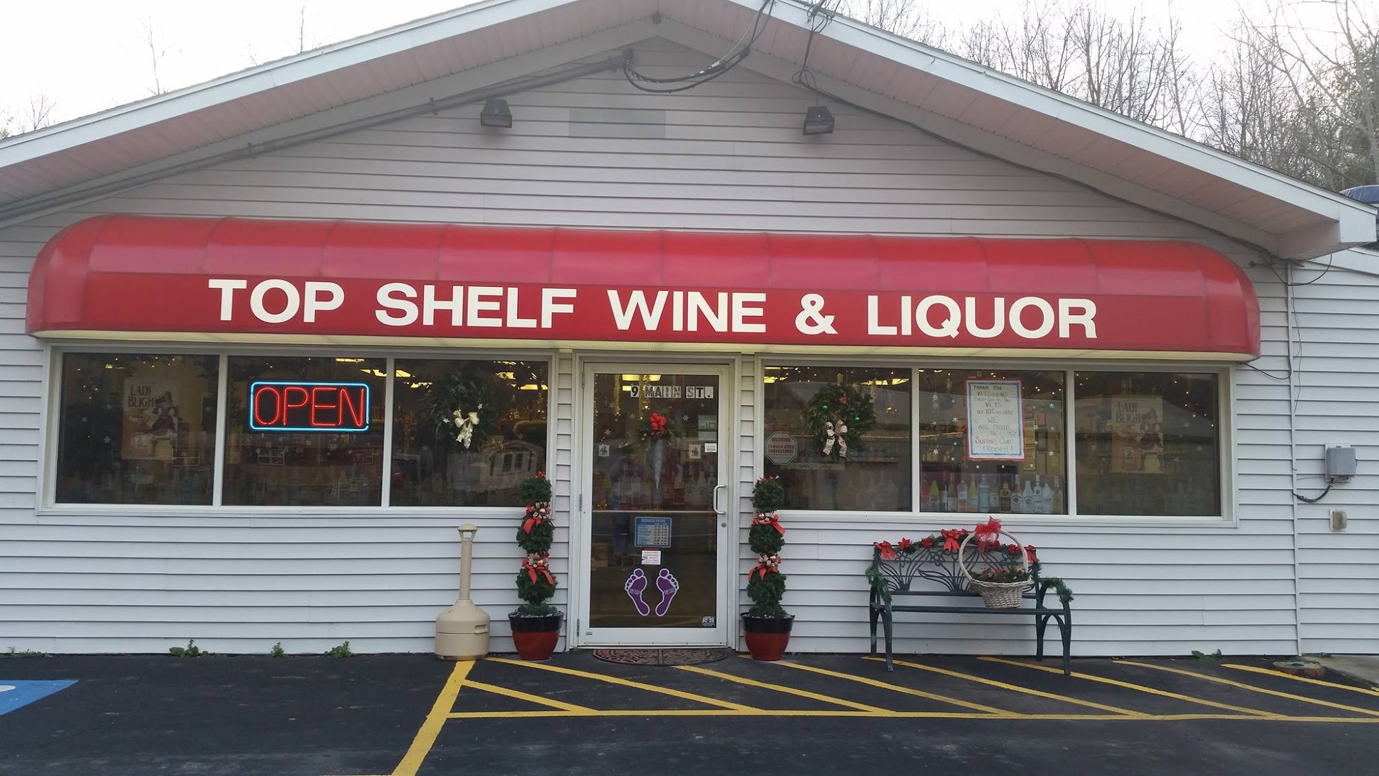 Top Shelf Wine and Liquor