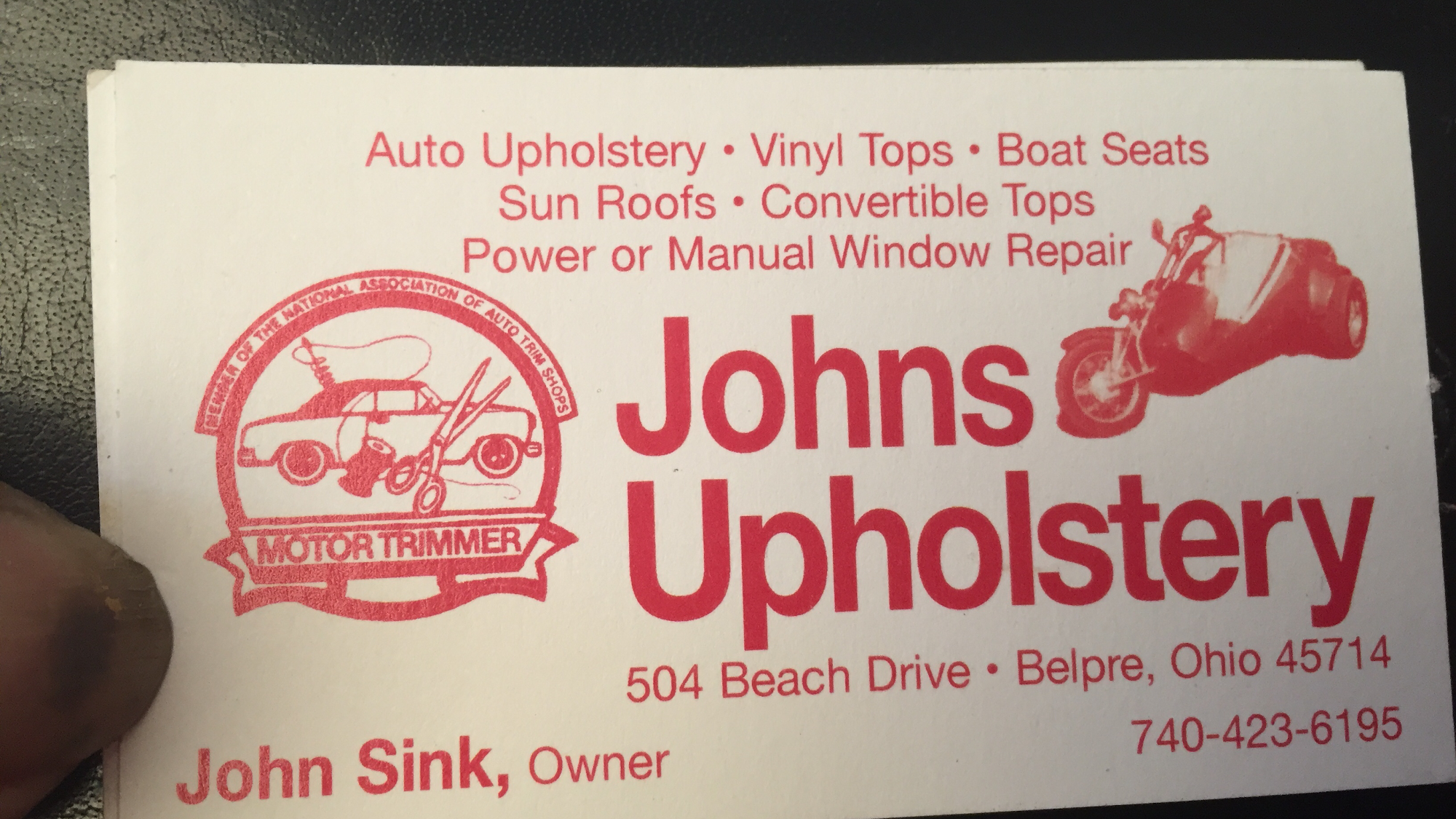 John's Auto Upholstery