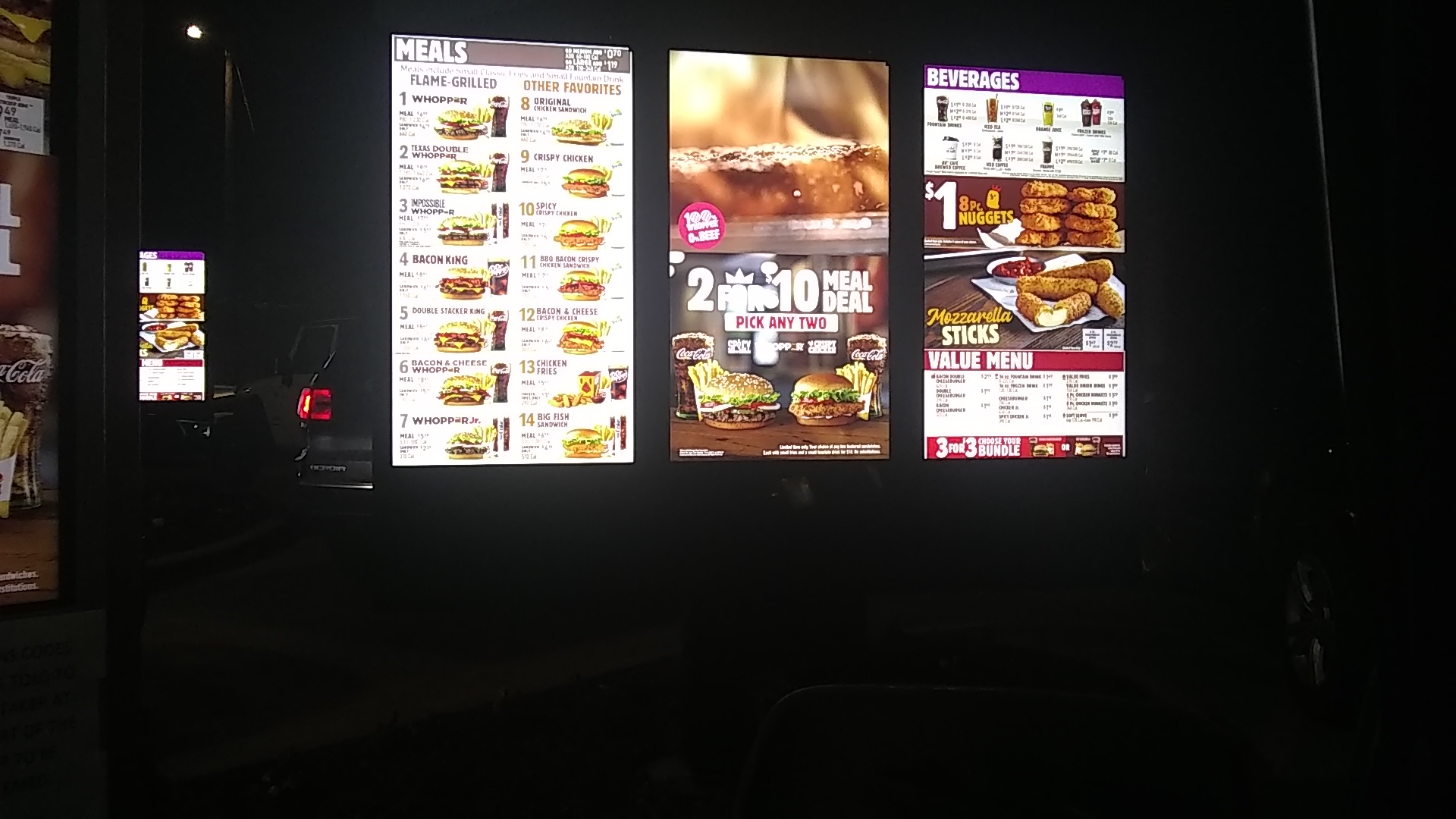 Burger King 🍔👑 Menu