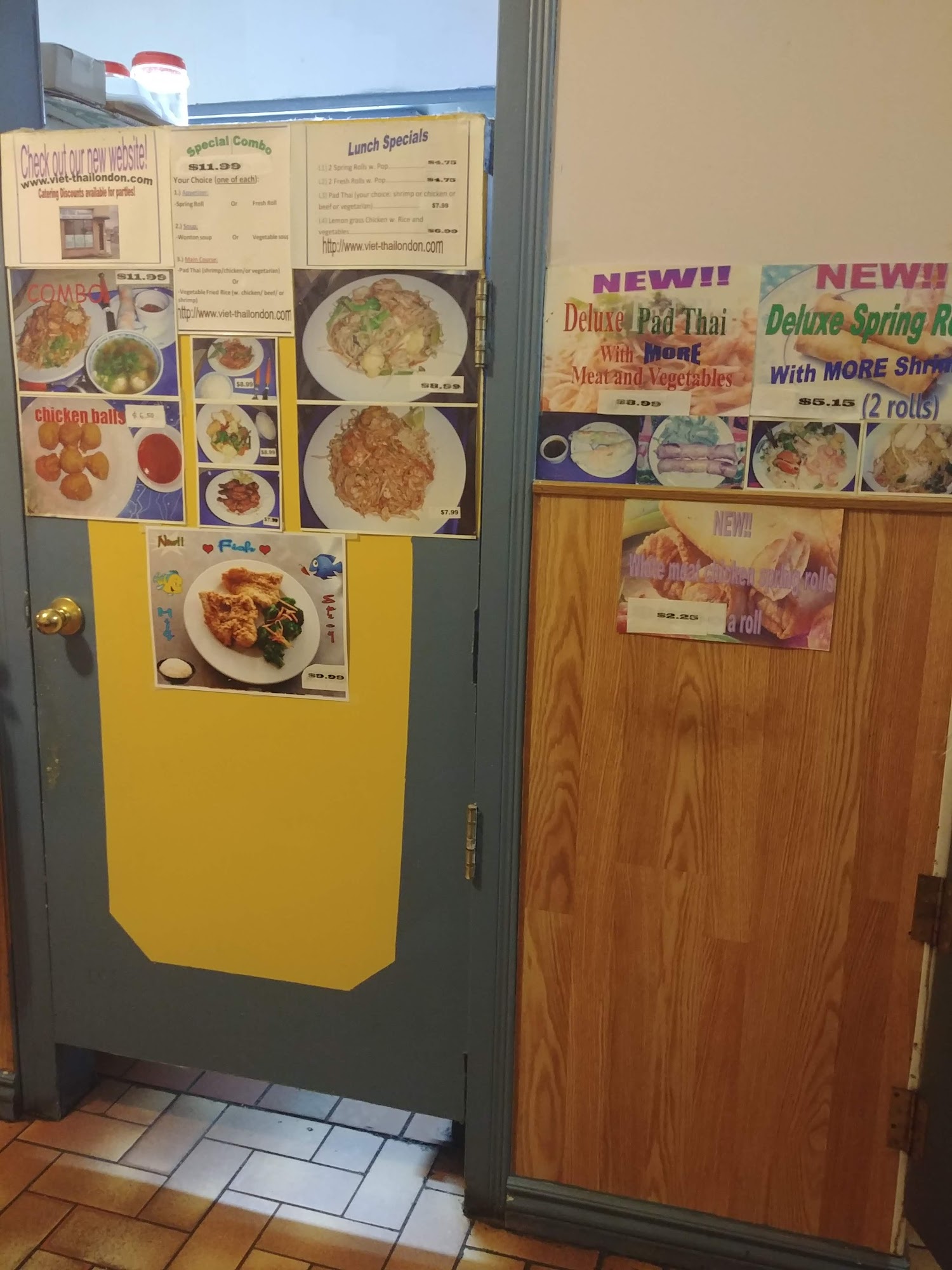 Viet Thai Restaurant Menu