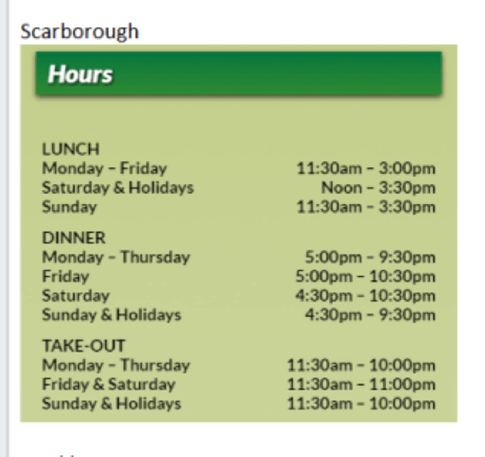 Photo credit: yellowpages.ca