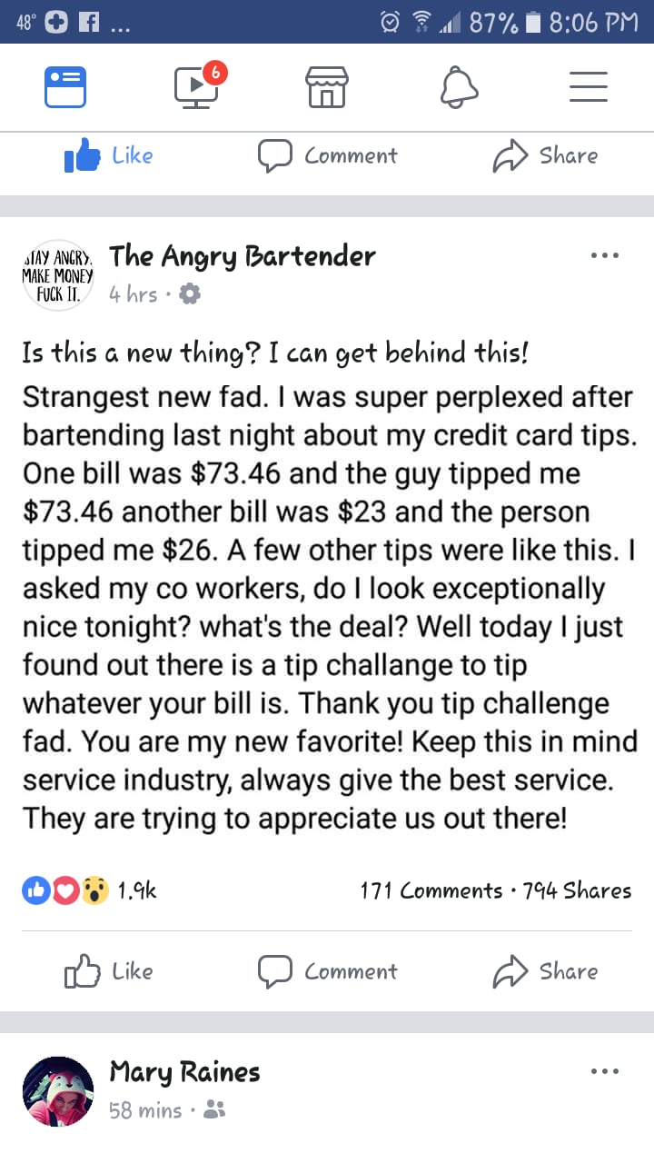 Silver Dollar Tavern Menu