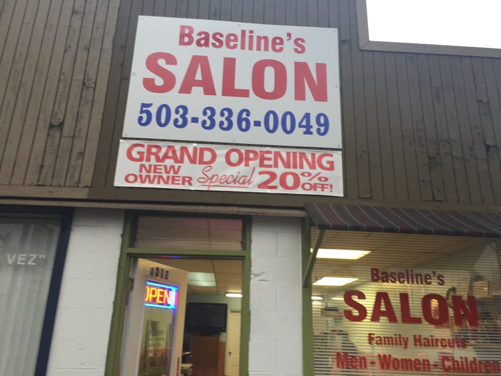 Baseline's Salon 1012 E Baseline St, Cornelius Oregon 97113
