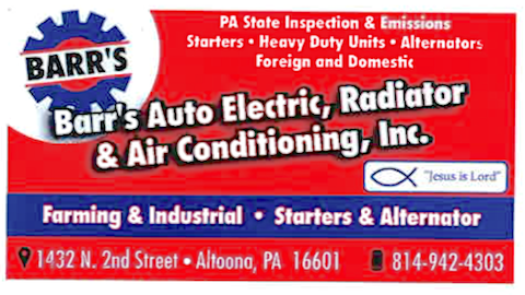 Barr's Auto Electric, Radiator & Air Conditioning