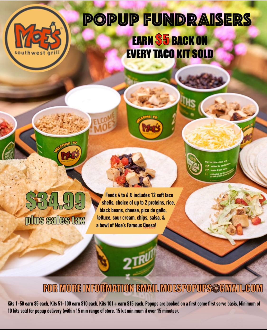 Moe's Southwest Grill Menu