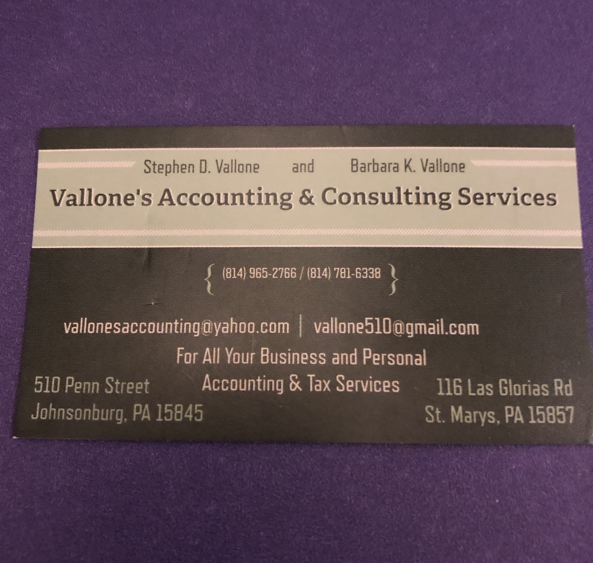 Vallone's Accounting & Consulting Services