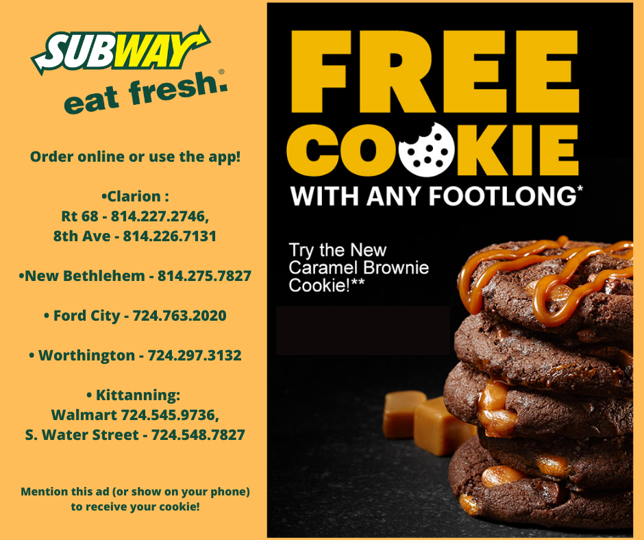 Subway Menu