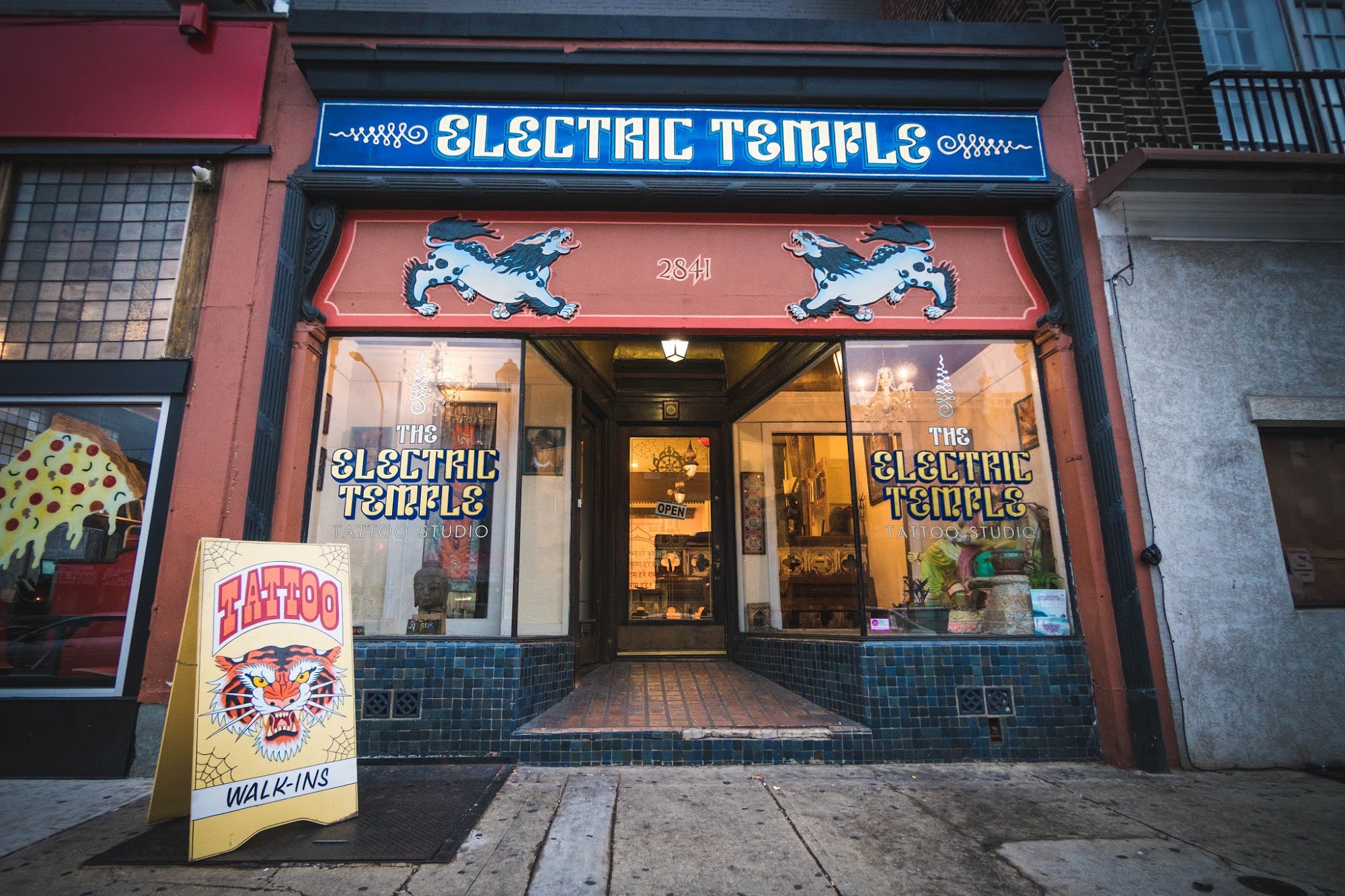 electric temple tattoo