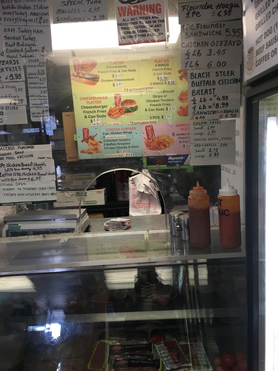 Sky Beer & Steak Deli Menu