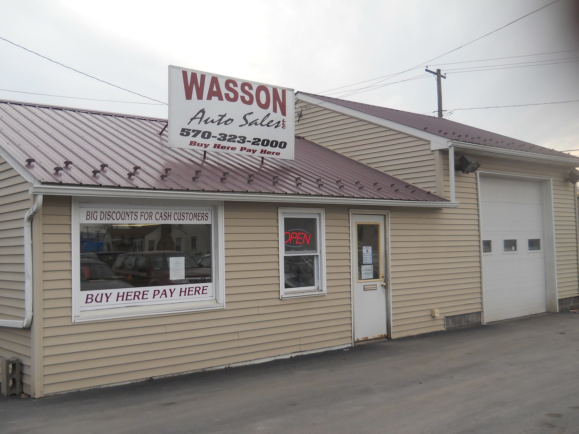 Wasson Auto Sales LLC