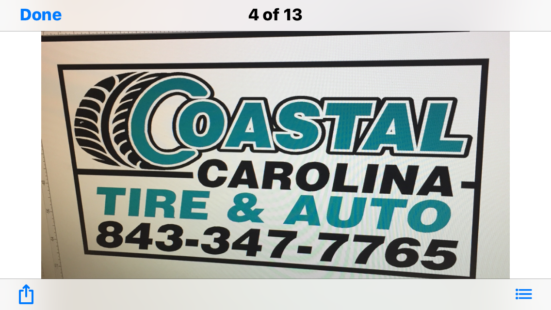Coastal Carolina Tire & Auto Inc. ( formally lube n wheels)