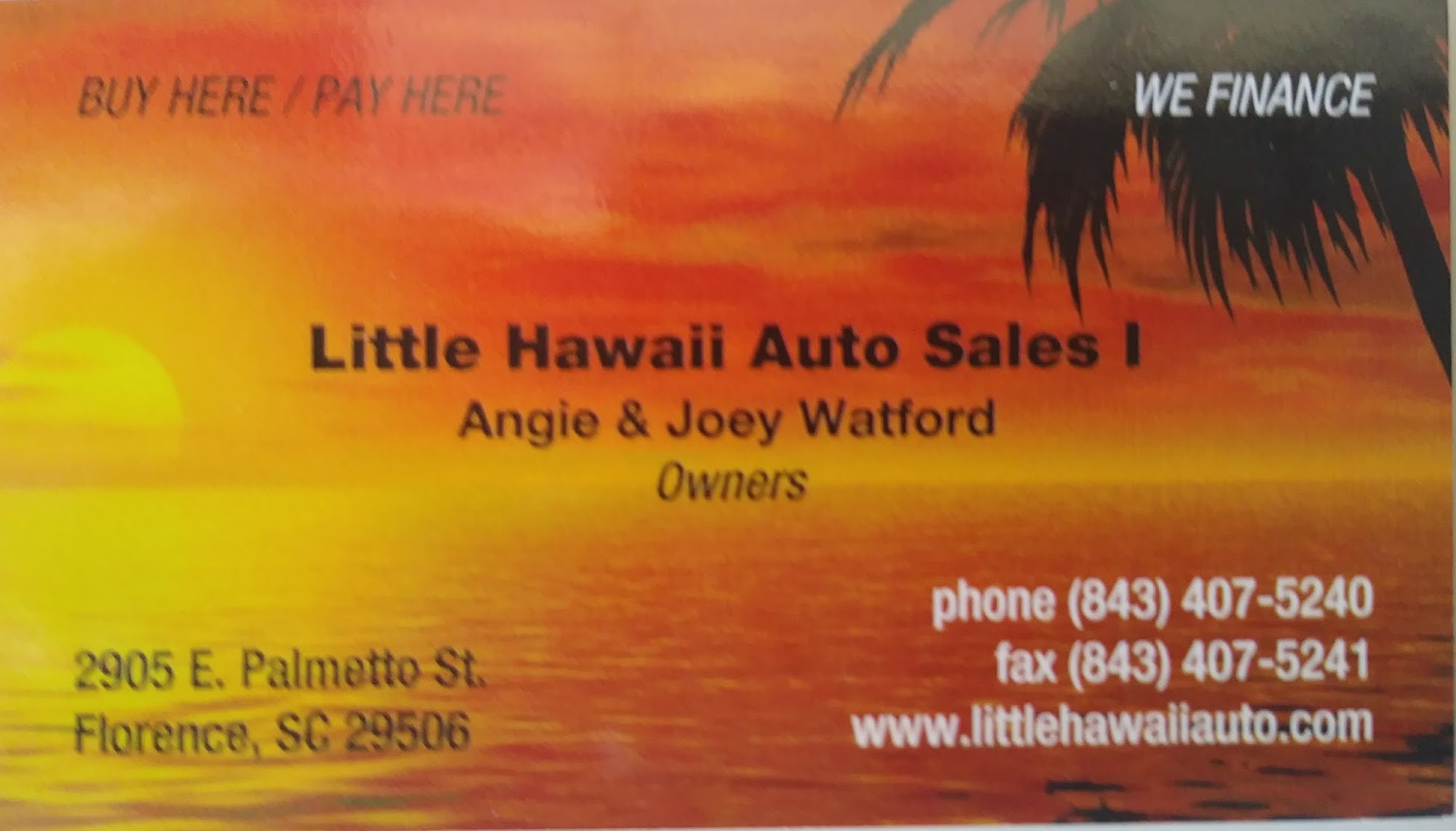 Little Hawaii Auto Sales 1