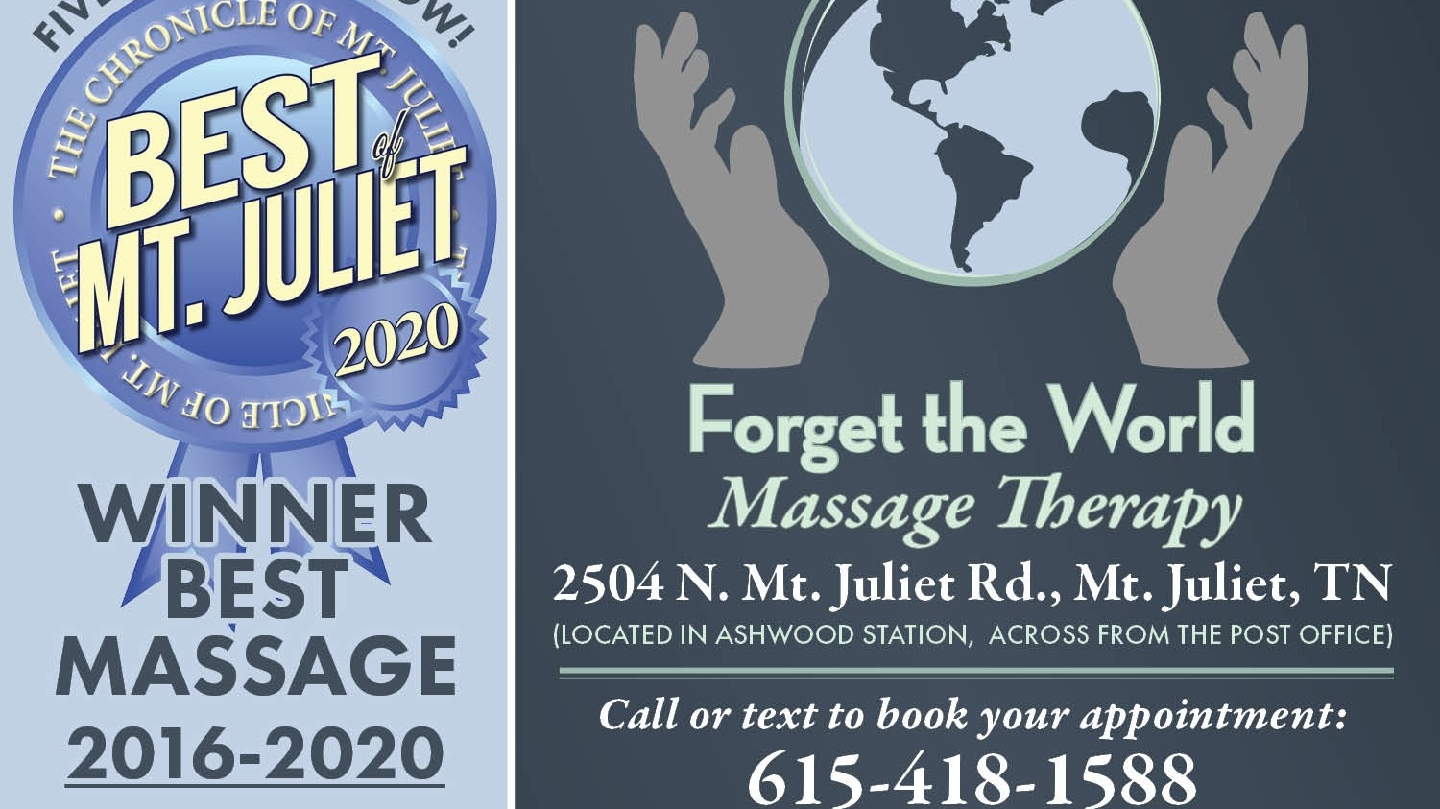 Forget the World Massage Therapy