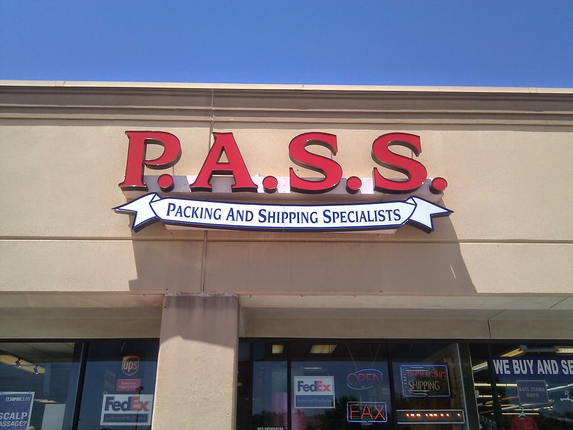 Packaging and Shipping Specialists - P.A.S.S. Postal Center