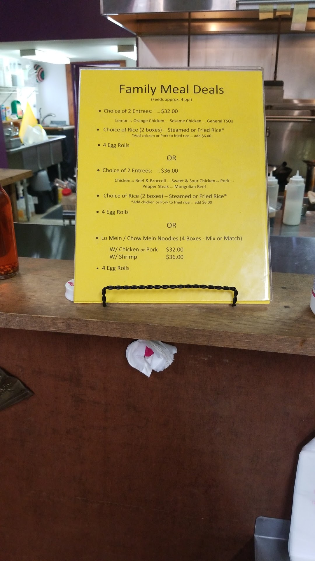 Happy Place Takeout Menu