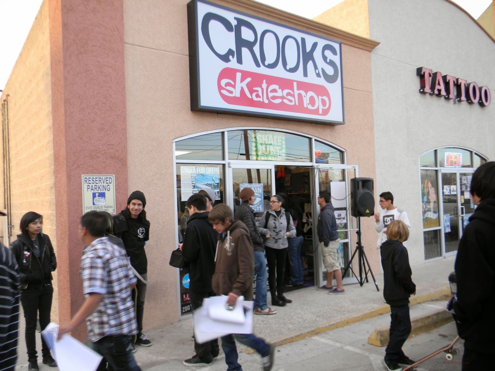 Crooks Skate Shop east