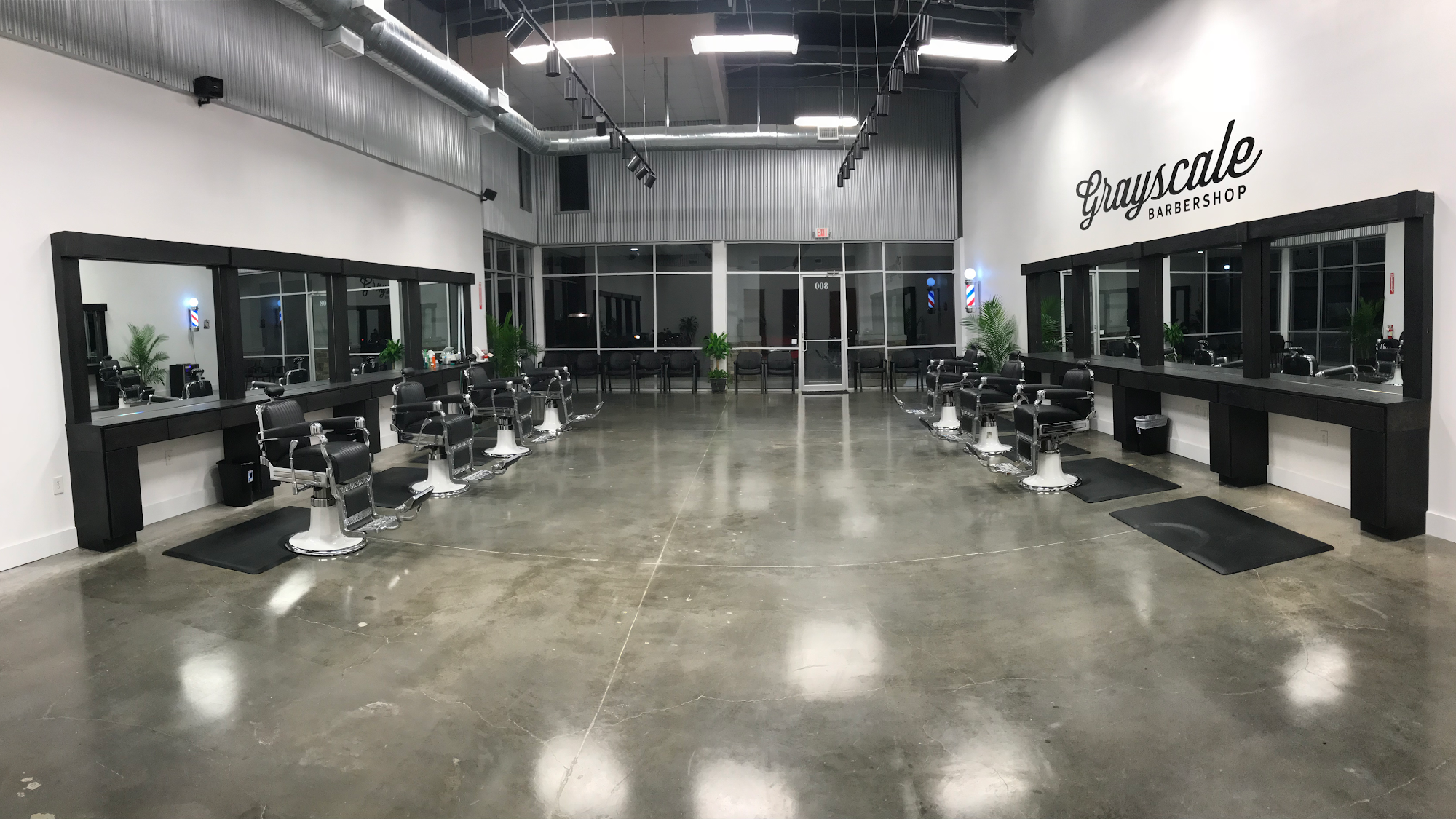 Grayscale Barbershop
