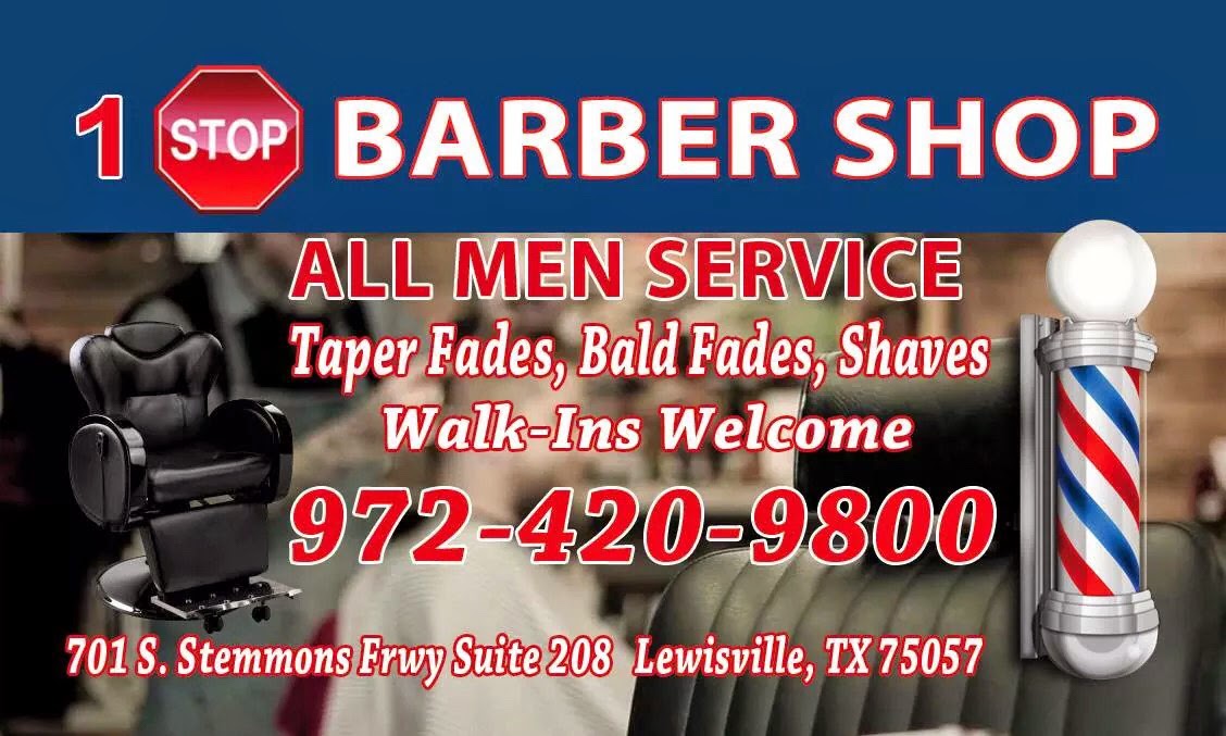 1 Stop Barber Shop