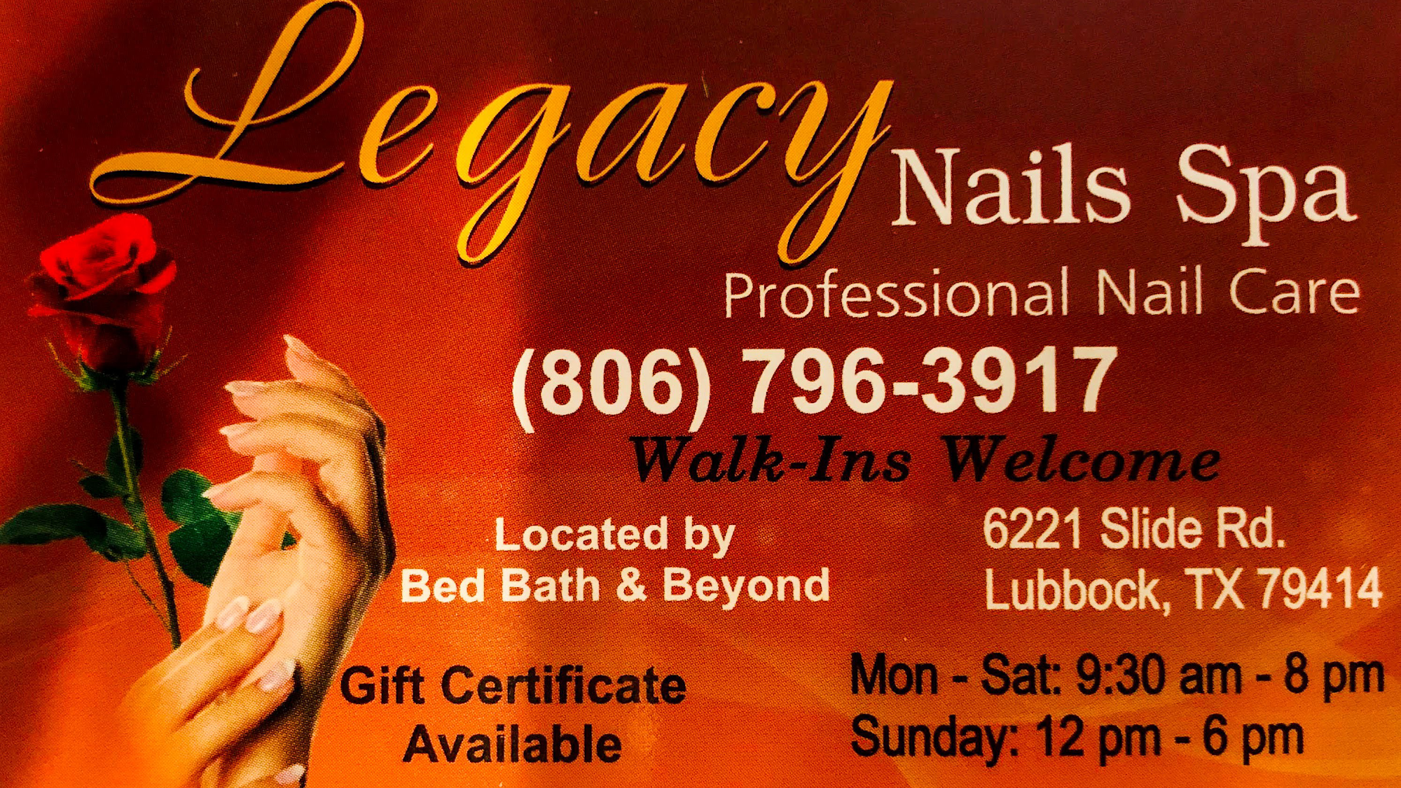 Legacy Nails Spa