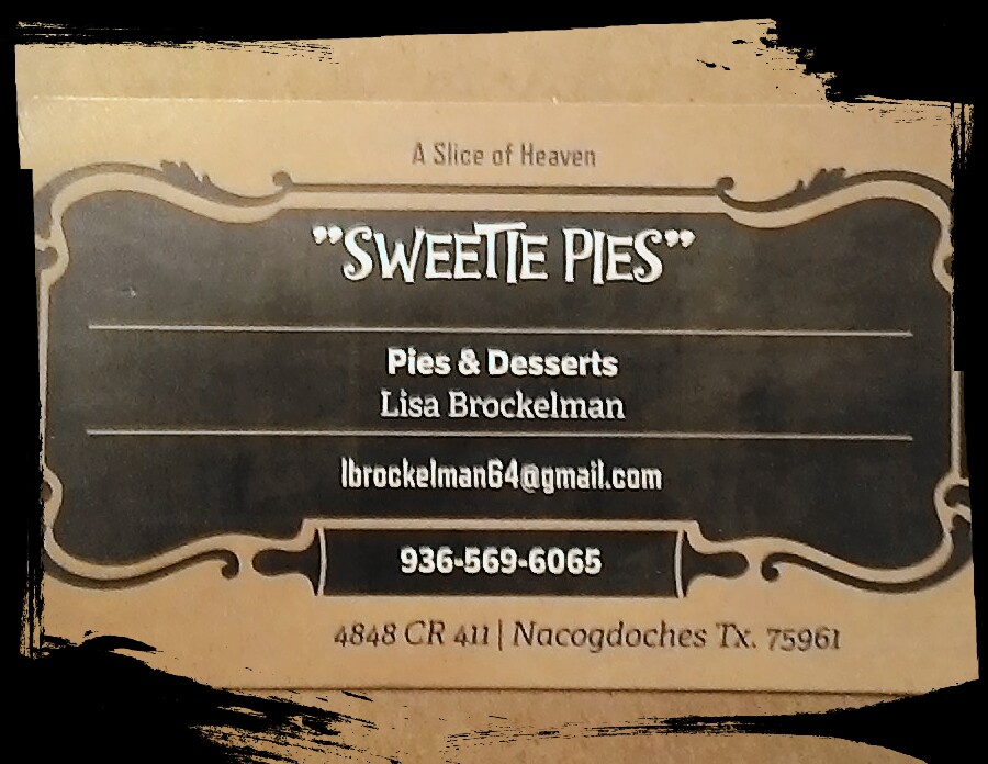 Sweetie Pies Menu