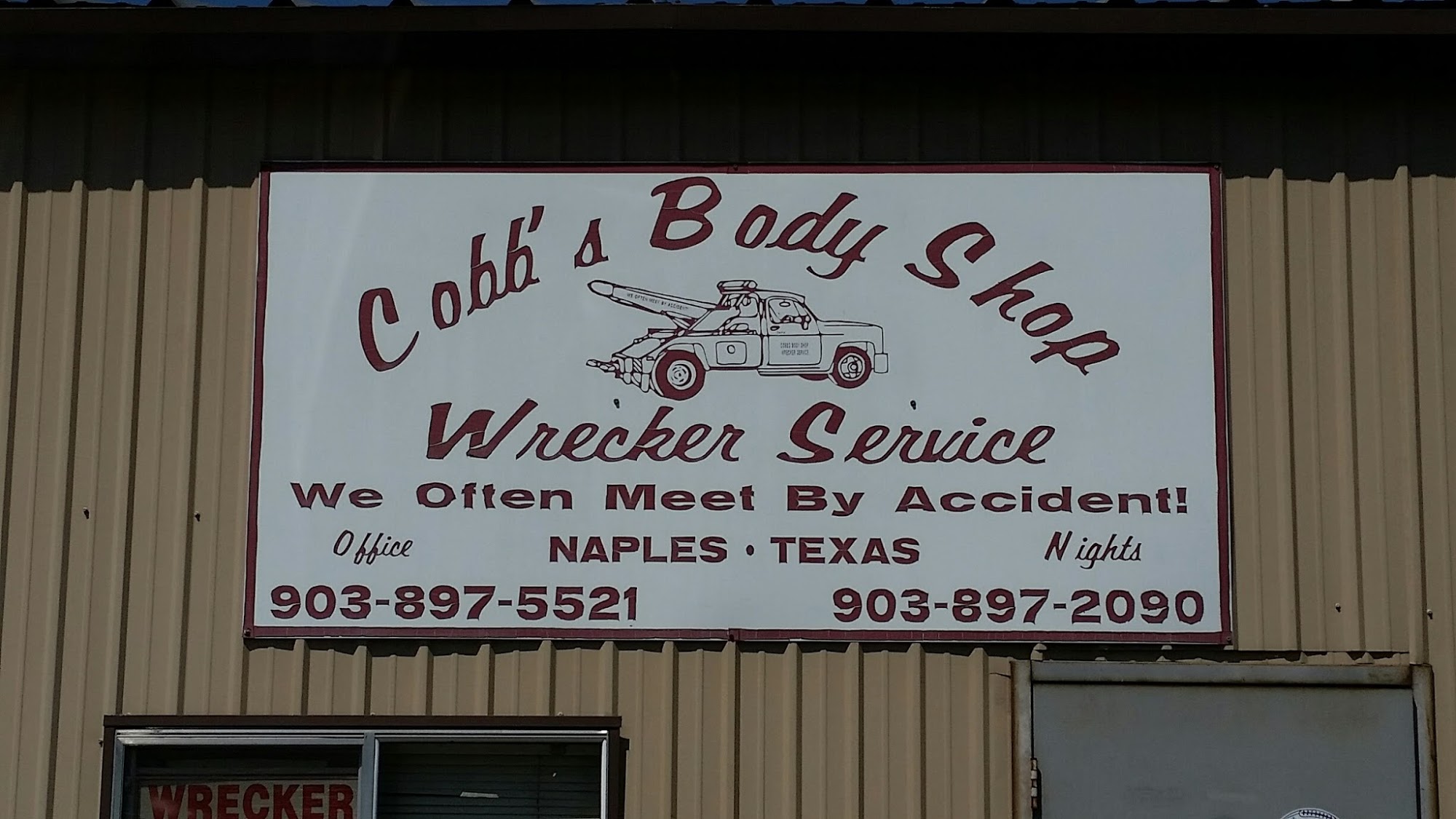 Cobb's Body Shop & Wrecker Service