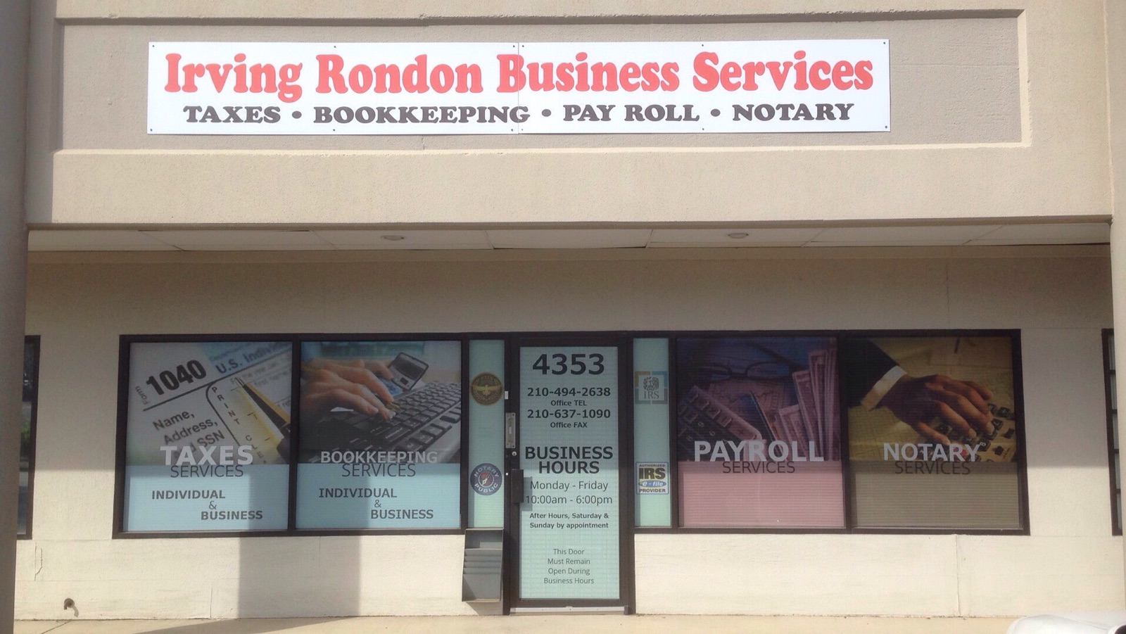 Irving Rondon Business Services