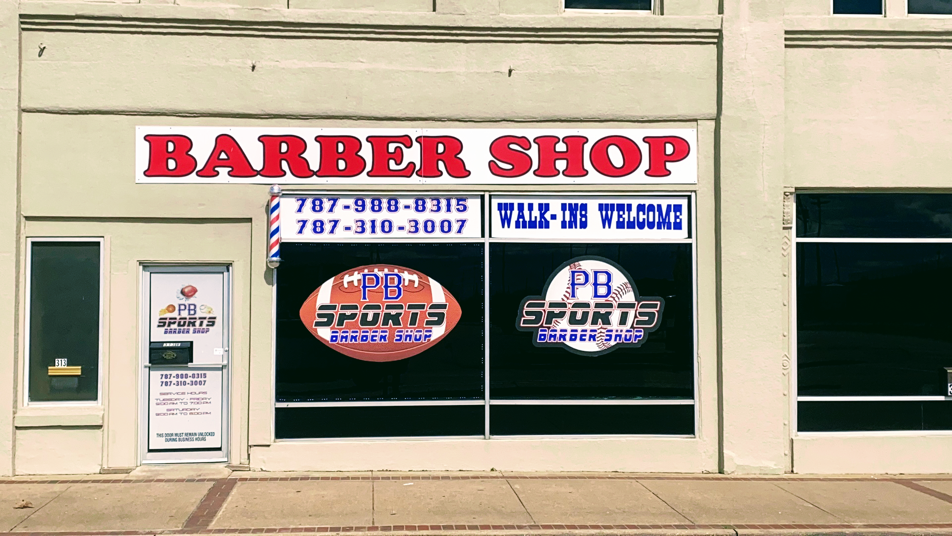 Pb sports barber shop