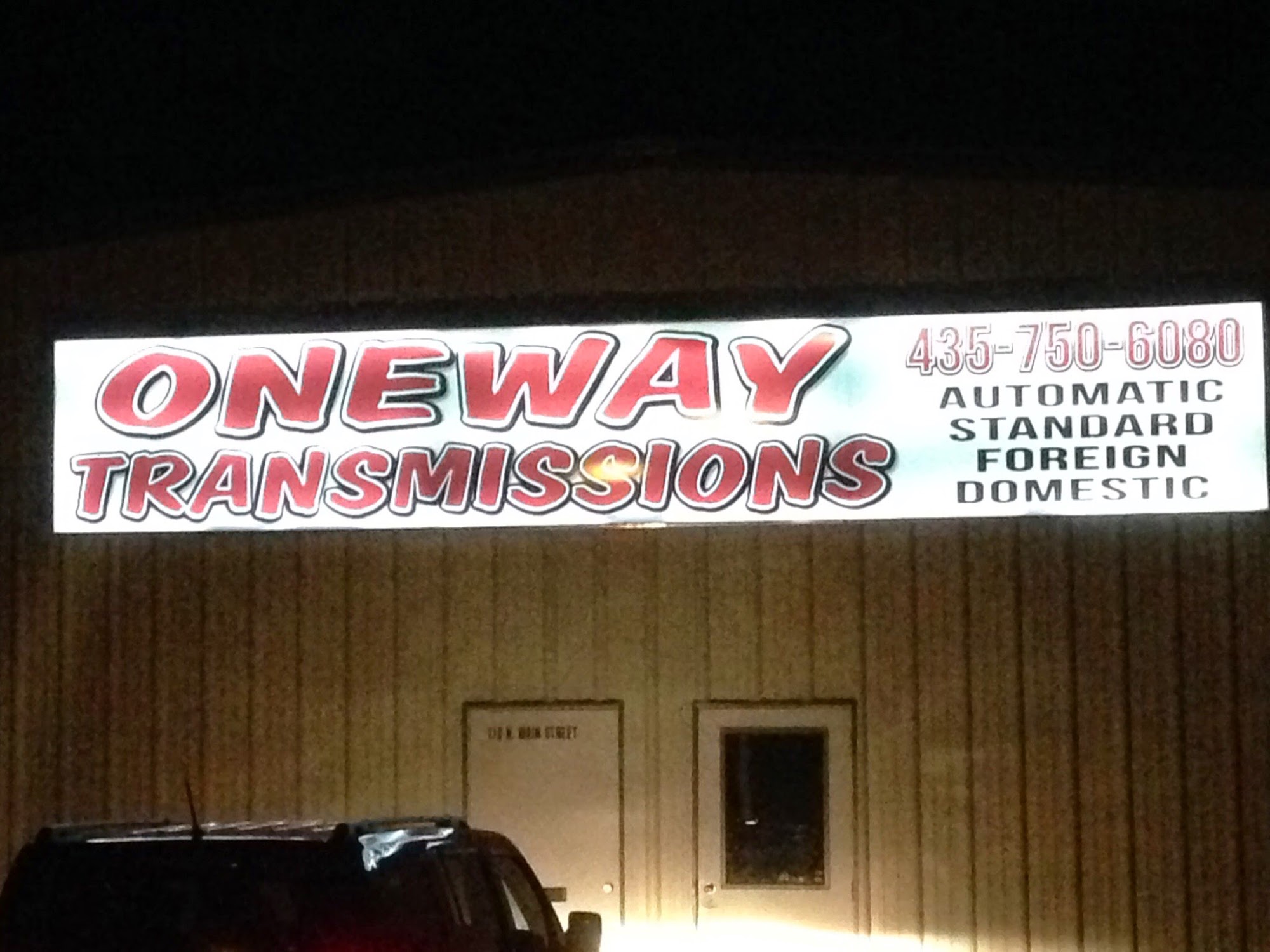 Oneway Transmissions