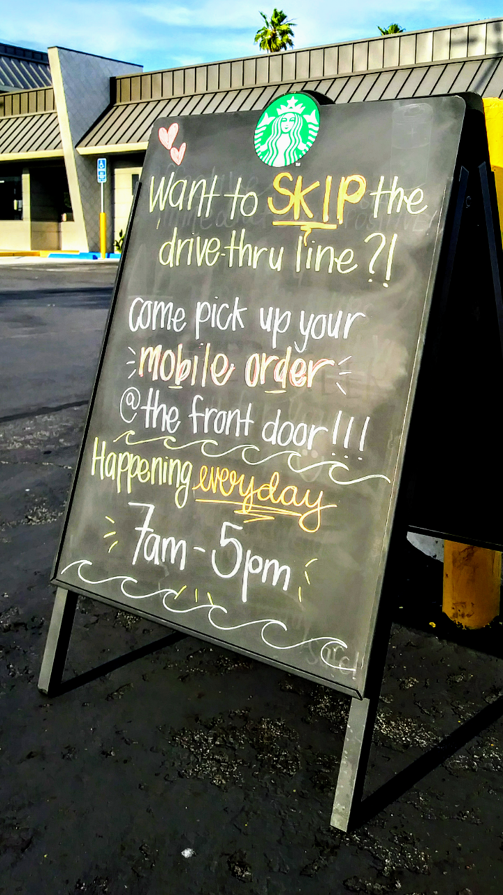 Starbucks Menu