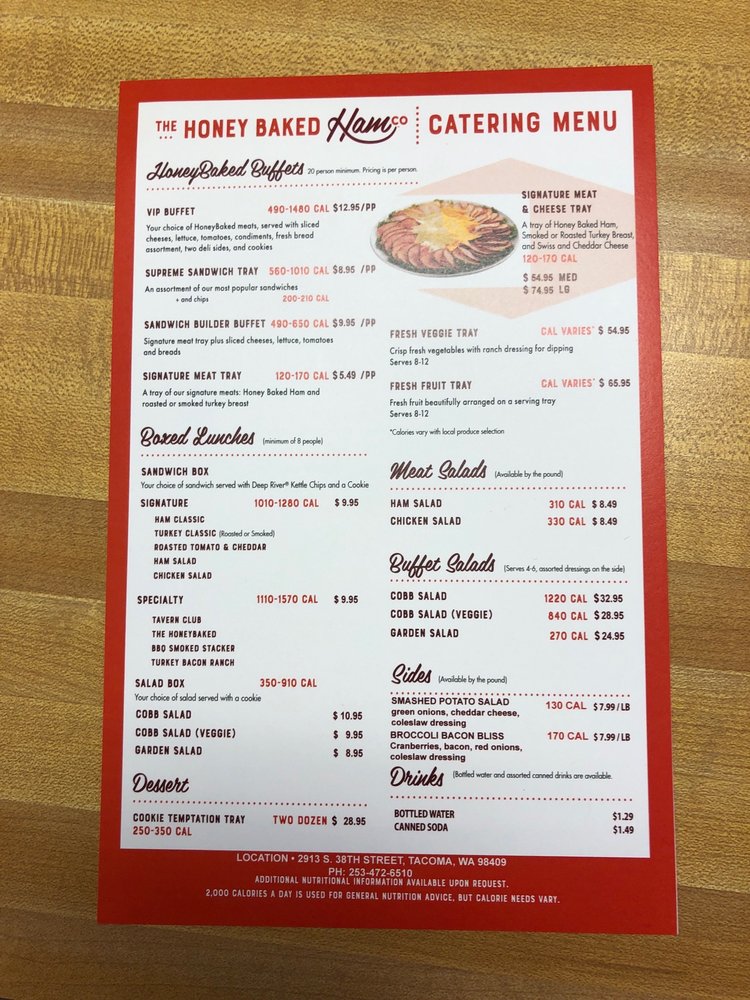 The Honey Baked Ham Company 2913 S 38th St, Tacoma