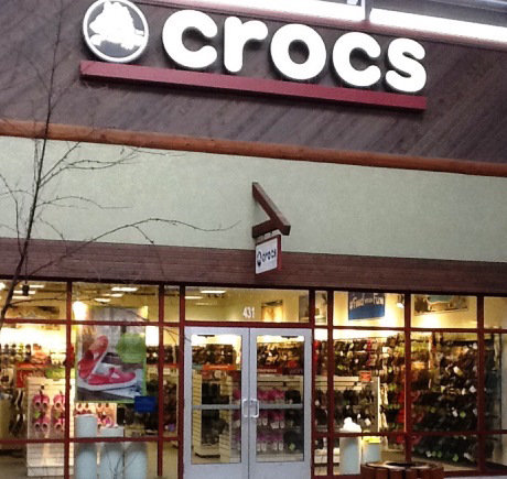Crocs at Wisconsin Dells