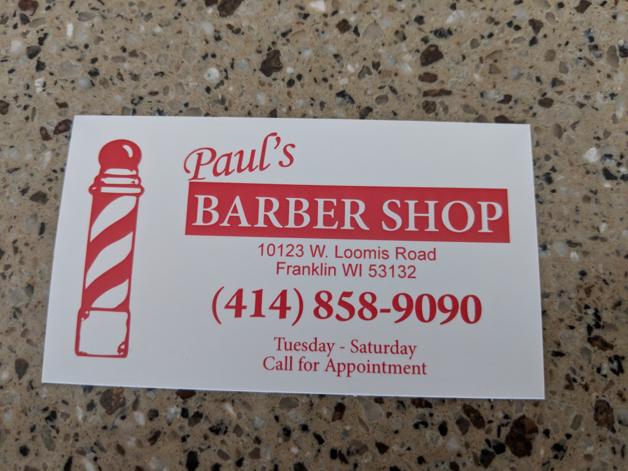 Paul's Barber Shop