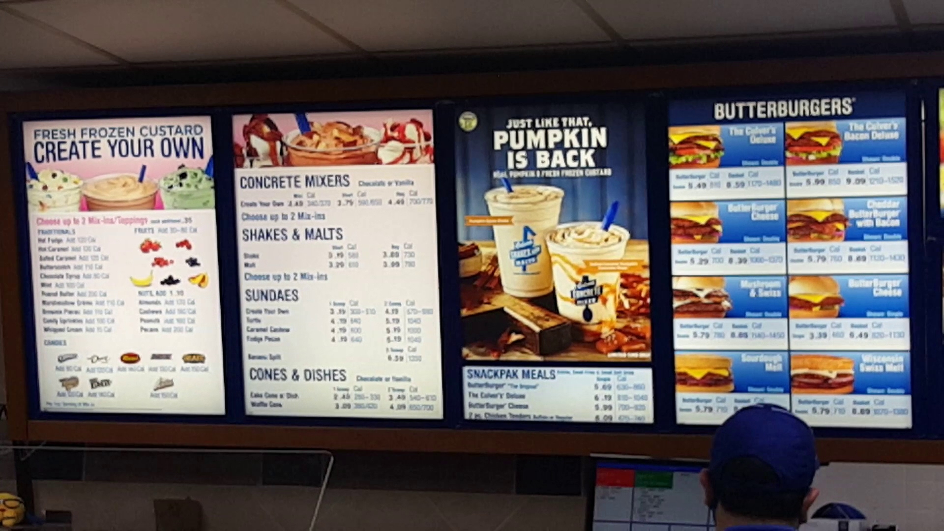 Culver’s Menu