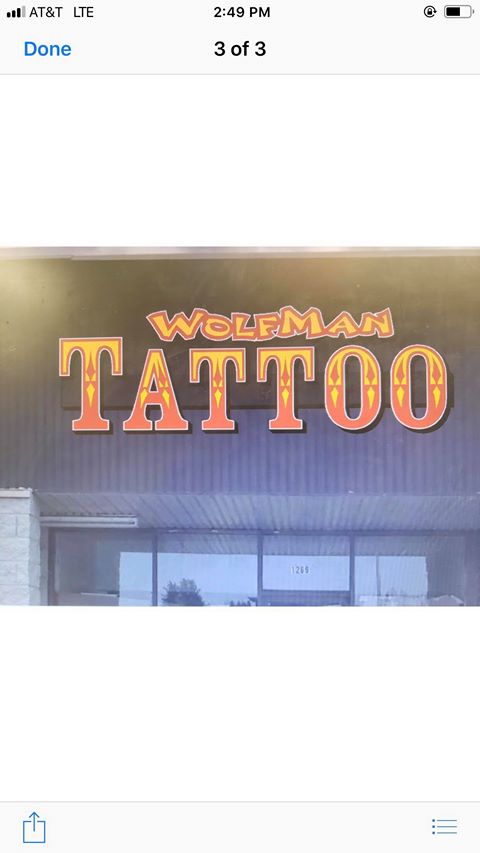 Wolfman Tattoos and Piercings